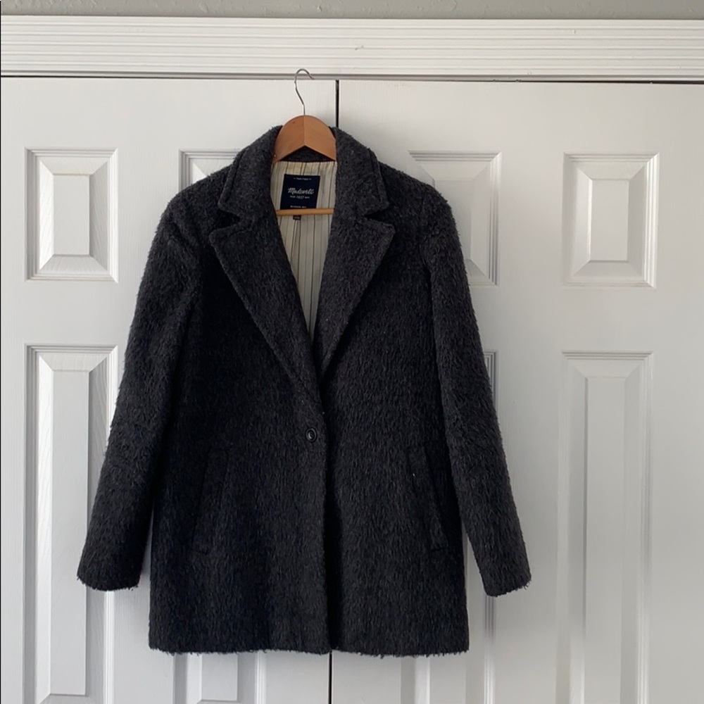 Madewell Wool Peacoat Blazer